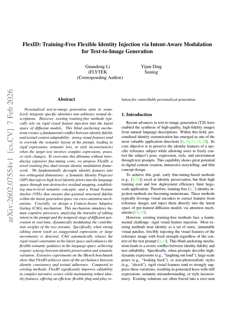 FlexID: Training-Free Flexible Identity Injection via Intent-Aware Modulation